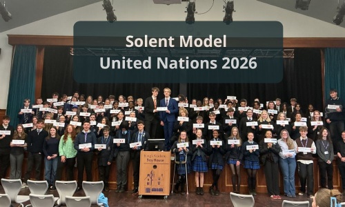 Latest News &raquo; Pupils Shine at Solent Model United Nations 2026